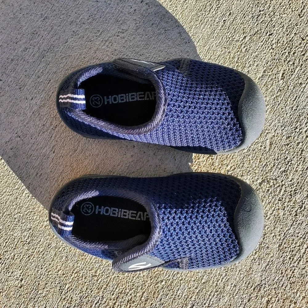 Hobibear blue baby toddler water shoes size 23 (US 7) EUC